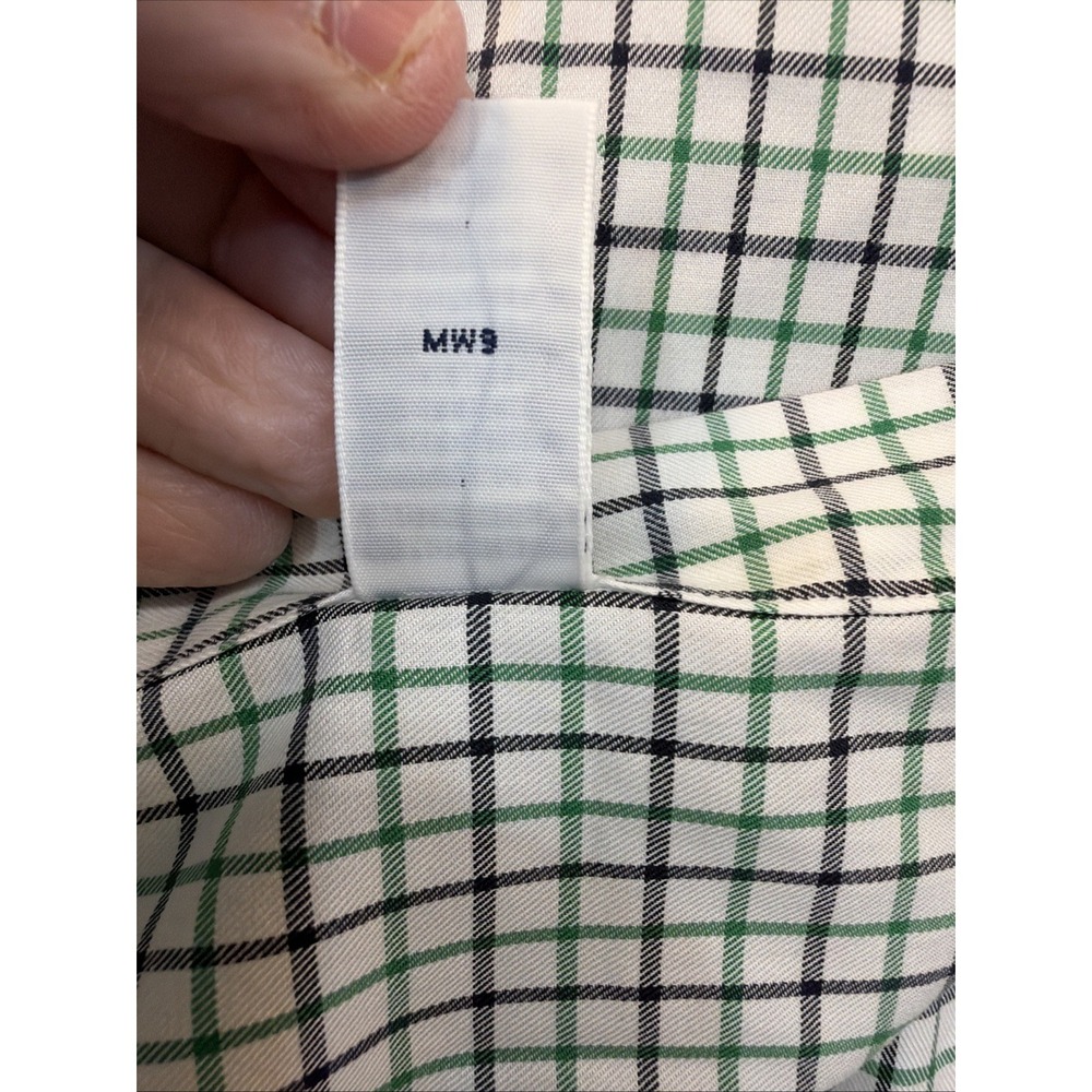 RALPH LAUREN MEN'S CLASSIC FIT GREEN CHECKED BUTTON DOWN SHIRT SIZE 4XLT NWT - Picture 12 of 16
